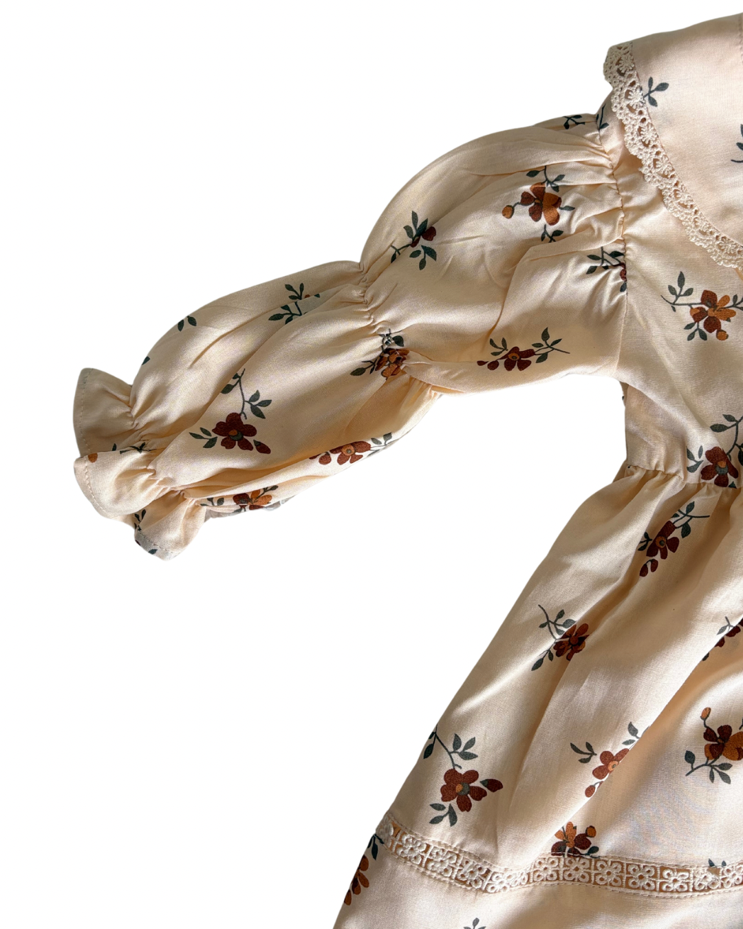 Vintage Cream Girls (2-Piece) Co-ord Set